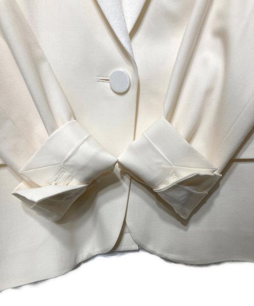 theory（セオリー）theory (セオリー) テーラードジャケット ホワイトの古着・服飾アイテム