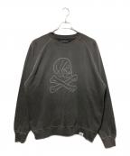 NEIGHBORHOODネイバーフッド）の古着「PIGMENT DYED SWEAT SHIRT LS」｜グレー