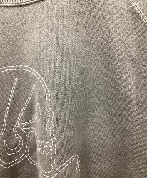 NEIGHBORHOOD（ネイバーフッド）NEIGHBORHOOD (ネイバーフッド) PIGMENT DYED SWEAT SHIRT LS グレー サイズ:Ｌの古着・服飾アイテム