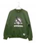NEIGHBORHOOD（ネイバーフッド）の古着「WASHED SWEAT SHIRT LS」｜グリーン
