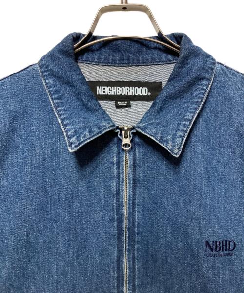 NEIGHBORHOOD（ネイバーフッド）NEIGHBORHOOD (ネイバーフッド) DENIM ZIP WORK JACKET インディゴ サイズ:Ｍの古着・服飾アイテム