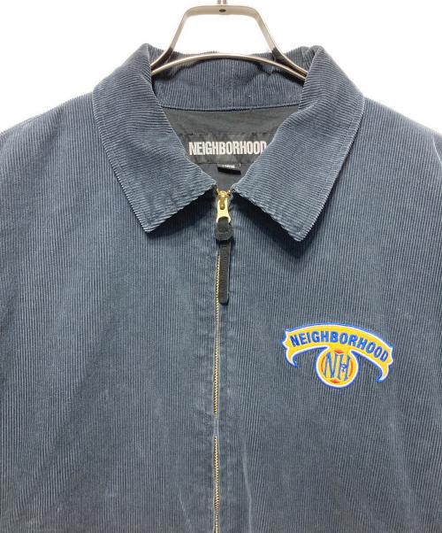 NEIGHBORHOOD（ネイバーフッド）NEIGHBORHOOD (ネイバーフッド) WASHED CORDUROY WORK JACKET ネイビー サイズ:Ｌの古着・服飾アイテム