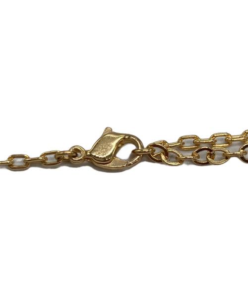 Burberry's（バーバリー）Burberry's (バーバリー) ホースシュー ラインストーン ネックレス ゴールドの古着・服飾アイテム