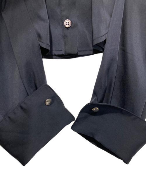 led.tokyo（レッドトーキョー）led.tokyo (レッドトーキョー) タックショルダーシャツセットアップ ネイビー サイズ:38の古着・服飾アイテム