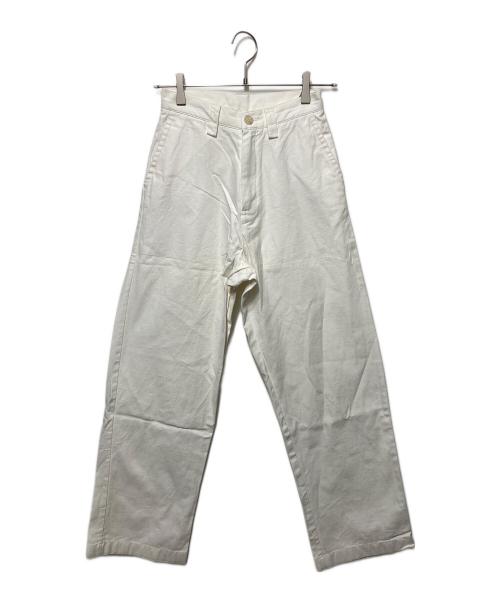 TATTOO STUDIO YAMADA（タトゥースタジオヤマダ）TATTOO STUDIO YAMADA (タトゥースタジオヤマダ) チノパン ホワイト サイズ:26の古着・服飾アイテム