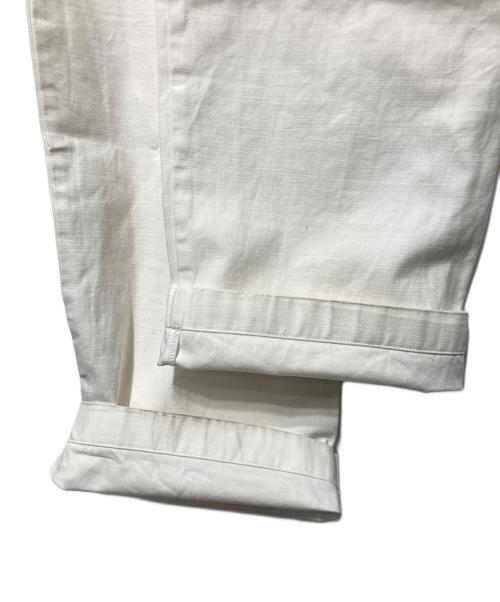 TATTOO STUDIO YAMADA（タトゥースタジオヤマダ）TATTOO STUDIO YAMADA (タトゥースタジオヤマダ) チノパン ホワイト サイズ:26の古着・服飾アイテム