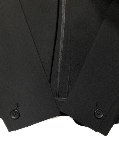 PLST（プラステ）PLST (プラステ) ノーカラージャケット ブラック サイズ:Ｓの古着・服飾アイテム