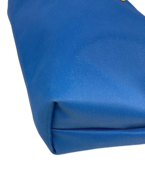 LONGCHAMP（ロンシャン）LONGCHAMP (ロンシャン) LE PLIAGEミニポーチ ブルーの古着・服飾アイテム