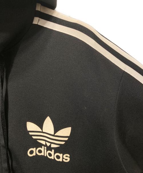 adidas（アディダス）adidas (アディダス) ジップパーカー ブラック サイズ:Ｌの古着・服飾アイテム