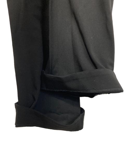 Acne studios（アクネ ストゥディオズ）Acne studios (アクネ ストゥディオズ) 裾ジップストレッチフレアスラックス ブラック サイズ:34の古着・服飾アイテム