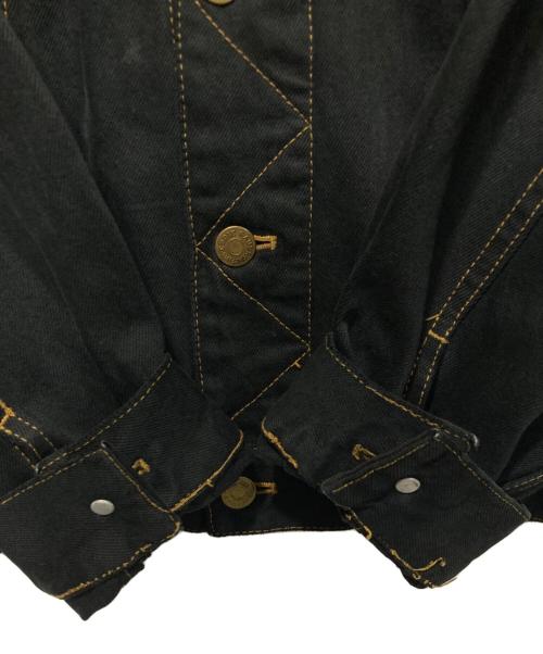 Eddie Bauer（エディーバウアー）Eddie Bauer (エディーバウアー) 90’S デニムジャケット ブラック サイズ:Mの古着・服飾アイテム