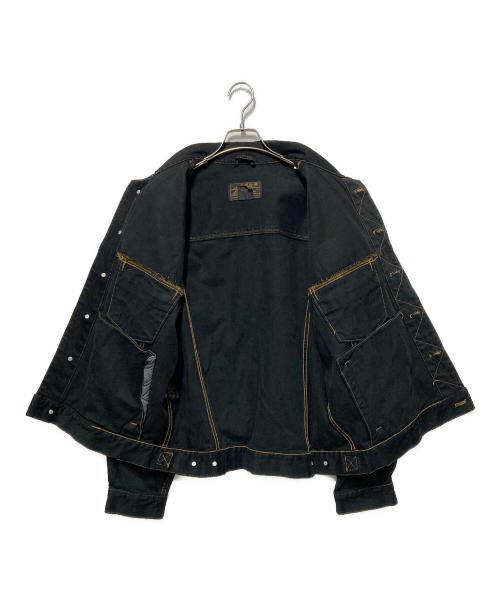 Eddie Bauer（エディーバウアー）Eddie Bauer (エディーバウアー) 90’S デニムジャケット ブラック サイズ:Mの古着・服飾アイテム
