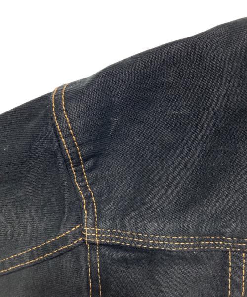 Eddie Bauer（エディーバウアー）Eddie Bauer (エディーバウアー) 90’S デニムジャケット ブラック サイズ:Mの古着・服飾アイテム