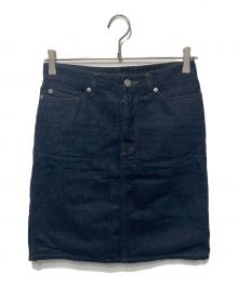 A.P.C.（アーペーセー）の古着「デニムミニスカート」｜インディゴ