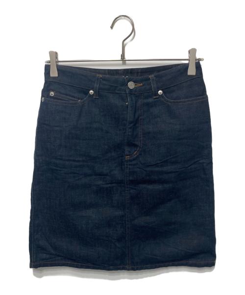 A.P.C.（アーペーセー）A.P.C. (アーペーセー) デニムミニスカート インディゴ サイズ:36の古着・服飾アイテム