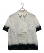 PRADAプラダ）の古着「半袖シャツ」｜ブラック×ホワイト