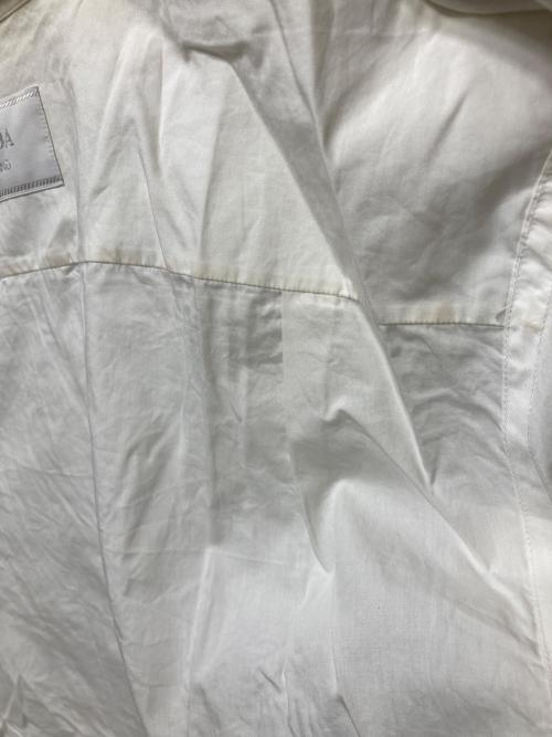 PRADA（プラダ）PRADA (プラダ) 半袖シャツ ブラック×ホワイト サイズ:Ｍの古着・服飾アイテム