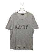 DOLCE & GABBANAドルチェ＆ガッバーナ）の古着「プリントTシャツ」｜グレー