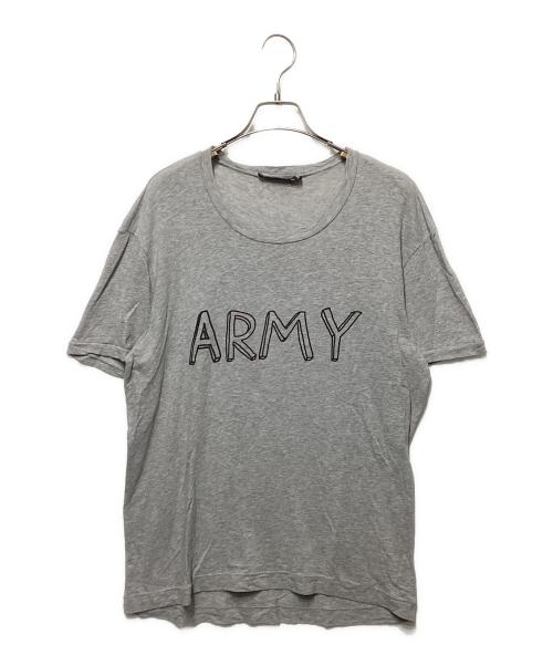 DOLCE & GABBANA（ドルチェ＆ガッバーナ）DOLCE & GABBANA (ドルチェ＆ガッバーナ) プリントTシャツ グレー サイズ:48の古着・服飾アイテム