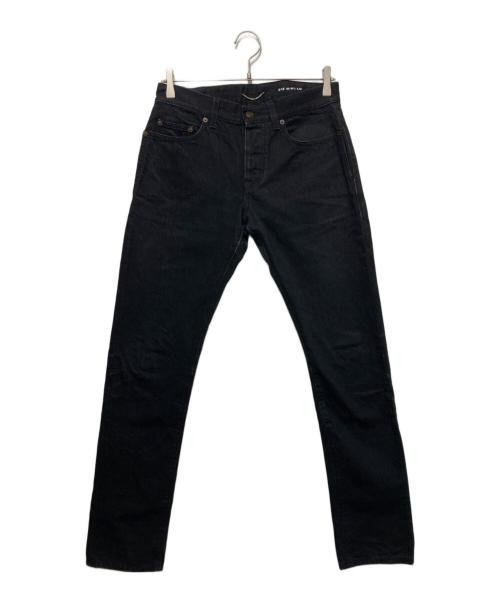 Saint Laurent Paris（サンローランパリ）Saint Laurent Paris (サンローランパリ) デニムパンツ ブラック サイズ:30の古着・服飾アイテム