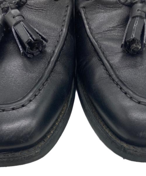 Tricker's（トリッカーズ）Tricker's (トリッカーズ) タッセルローファー ブラック サイズ:8 1/2の古着・服飾アイテム