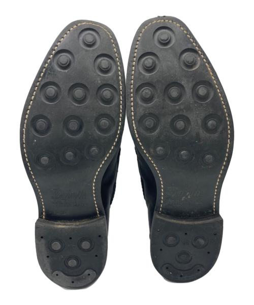 Tricker's（トリッカーズ）Tricker's (トリッカーズ) タッセルローファー ブラック サイズ:8 1/2の古着・服飾アイテム