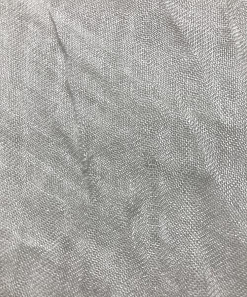 FALIERO SARTI（ファリエロサルティ）Faliero Sarti (ファリエロサルティ) シルク混スカーフ グレーの古着・服飾アイテム