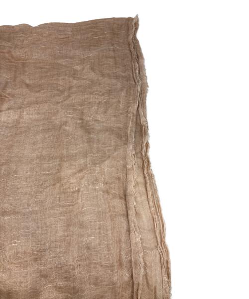 FALIERO SARTI（ファリエロサルティ）FALIERO SARTI (ファリエロサルティ) ストール ベージュの古着・服飾アイテム