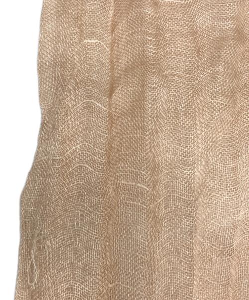 FALIERO SARTI（ファリエロサルティ）FALIERO SARTI (ファリエロサルティ) ストール ベージュの古着・服飾アイテム