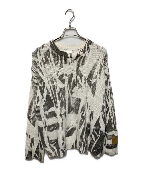 CONP（コンプ）CONP (コンプ) Creases Sweater ホワイト サイズ:Mの古着・服飾アイテム