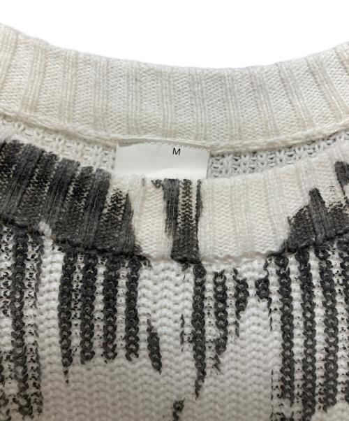 CONP（コンプ）CONP (コンプ) Creases Sweater ホワイト サイズ:Mの古着・服飾アイテム