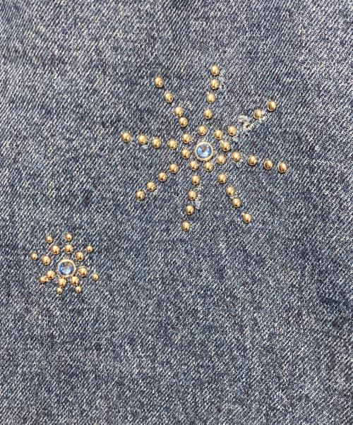 PARTIMENTO（パルティメント）PARTIMENTO (パルティメント) デニムパンツ インディゴ サイズ:Mの古着・服飾アイテム