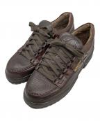 MEPHISTOメフィスト）の古着「レザースニーカー」｜ブラウン