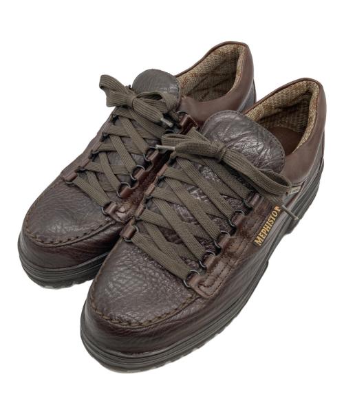 MEPHISTO（メフィスト）MEPHISTO (メフィスト) レザースニーカー ブラウン サイズ:8の古着・服飾アイテム