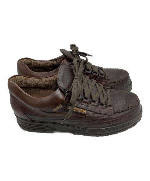 MEPHISTO（メフィスト）MEPHISTO (メフィスト) レザースニーカー ブラウン サイズ:8の古着・服飾アイテム