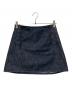 MIU MIU（ミュウミュウ）の古着「デニムミニスカート」｜インディゴ