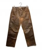 stussyステューシー）の古着「Big Ol' Jean 'Dark Brown'」｜ブラウン