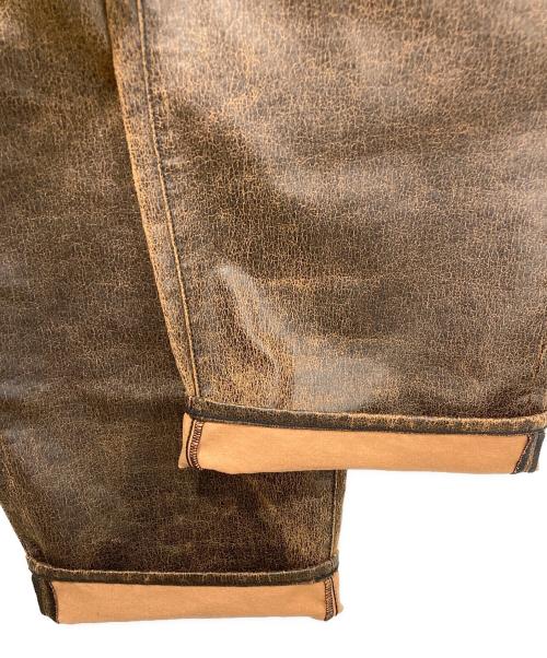 stussy（ステューシー）stussy (ステューシー) Big Ol' Jean 'Dark Brown' ブラウン サイズ:30の古着・服飾アイテム