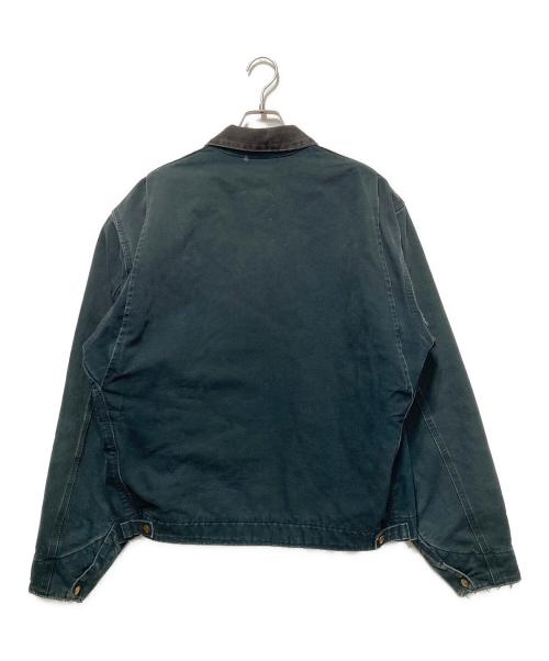 CarHartt（カーハート）CarHartt (カーハート) デトロイトジャケット ブラック(グリーン) サイズ:46tallの古着・服飾アイテム