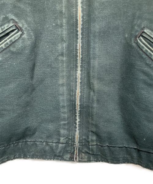 CarHartt（カーハート）CarHartt (カーハート) デトロイトジャケット ブラック(グリーン) サイズ:46tallの古着・服飾アイテム