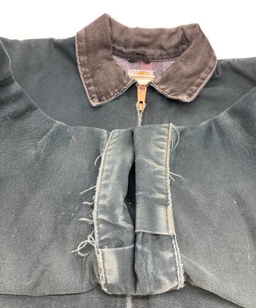 CarHartt（カーハート）CarHartt (カーハート) デトロイトジャケット ブラック(グリーン) サイズ:46tallの古着・服飾アイテム