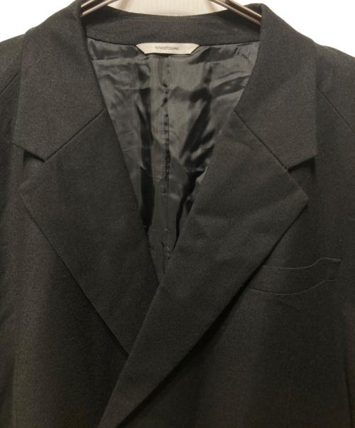 YUTASETOGAWA（ユウタセトガワ）YUTASETOGAWA (ユウタセトガワ) ダブルジャケット ブラック サイズ:2の古着・服飾アイテム
