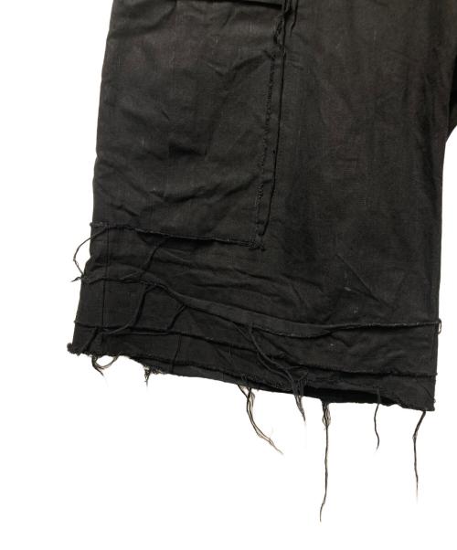 MUZE TURQUOISE LABEL（ミューズ ターコイズ レーベル）MUZE TURQUOISE LABEL (ミューズ ターコイズ レーベル) デニムショーツカーゴ ブラック サイズ:1の古着・服飾アイテム