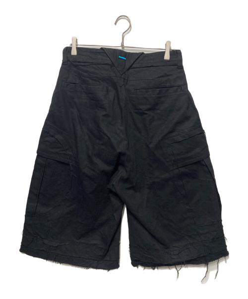 MUZE TURQUOISE LABEL（ミューズ ターコイズ レーベル）MUZE TURQUOISE LABEL (ミューズ ターコイズ レーベル) デニムショーツカーゴ ブラック サイズ:1の古着・服飾アイテム