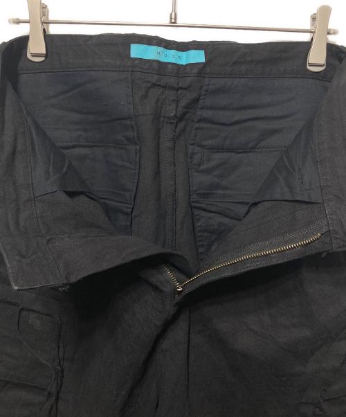 MUZE TURQUOISE LABEL（ミューズ ターコイズ レーベル）MUZE TURQUOISE LABEL (ミューズ ターコイズ レーベル) デニムショーツカーゴ ブラック サイズ:1の古着・服飾アイテム