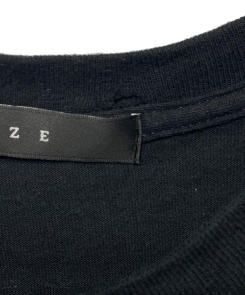 MUZE TURQUOISE LABEL（ミューズ ターコイズ レーベル）MUZE TURQUOISE LABEL (ミューズ ターコイズ レーベル) レスイズモア Tシャツ ブラック サイズ:2の古着・服飾アイテム