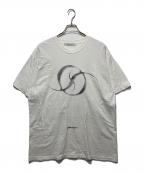 Ø [EMPTY SETT]エンプティーセット）の古着「プリントTシャツ」｜ホワイト
