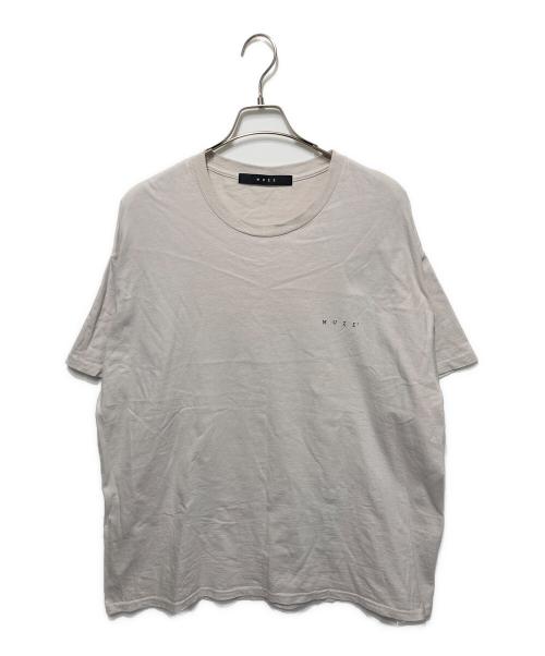 MUZE TURQUOISE LABEL（ミューズ ターコイズ レーベル）MUZE TURQUOISE LABEL (ミューズ ターコイズ レーベル) プリントTシャツ ライトピンク サイズ:2の古着・服飾アイテム