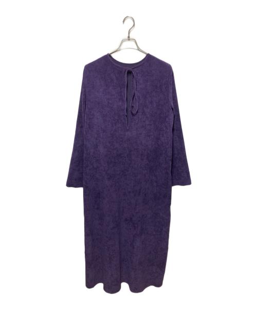 CITYSHOP（シティショップ）CITYSHOP (シティショップ) VELVETEEN KAFTAN DRESS パープル サイズ:38の古着・服飾アイテム