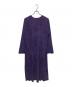CITYSHOP (シティショップ) VELVETEEN KAFTAN DRESS パープル サイズ:38：5000円